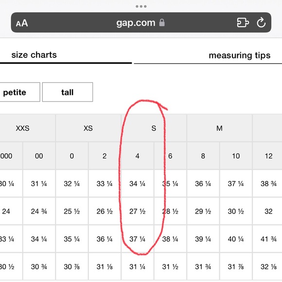 Gap Wide-leg Khakis size 4 - Picture 7 of 8